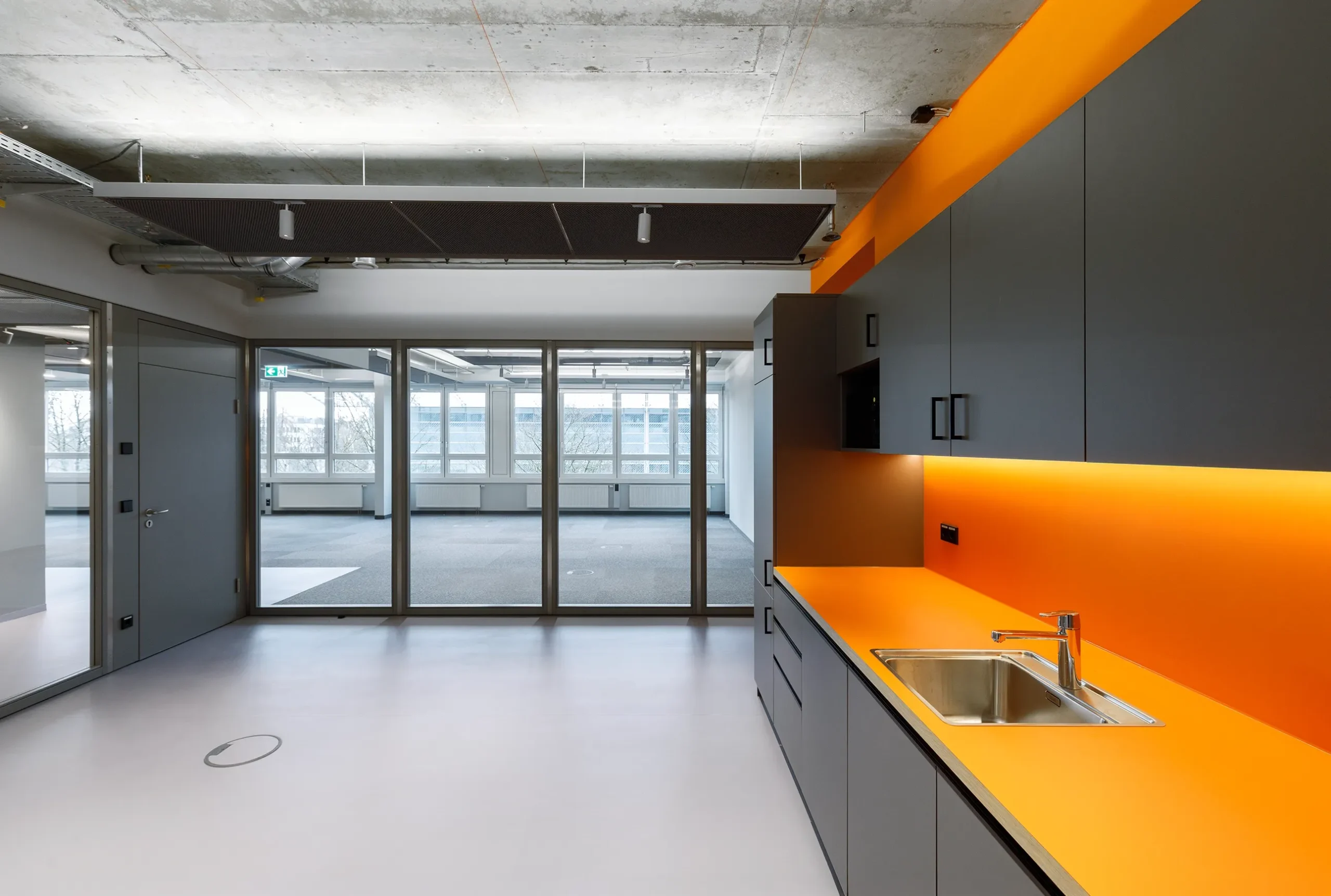 Küche in Büroflächen München