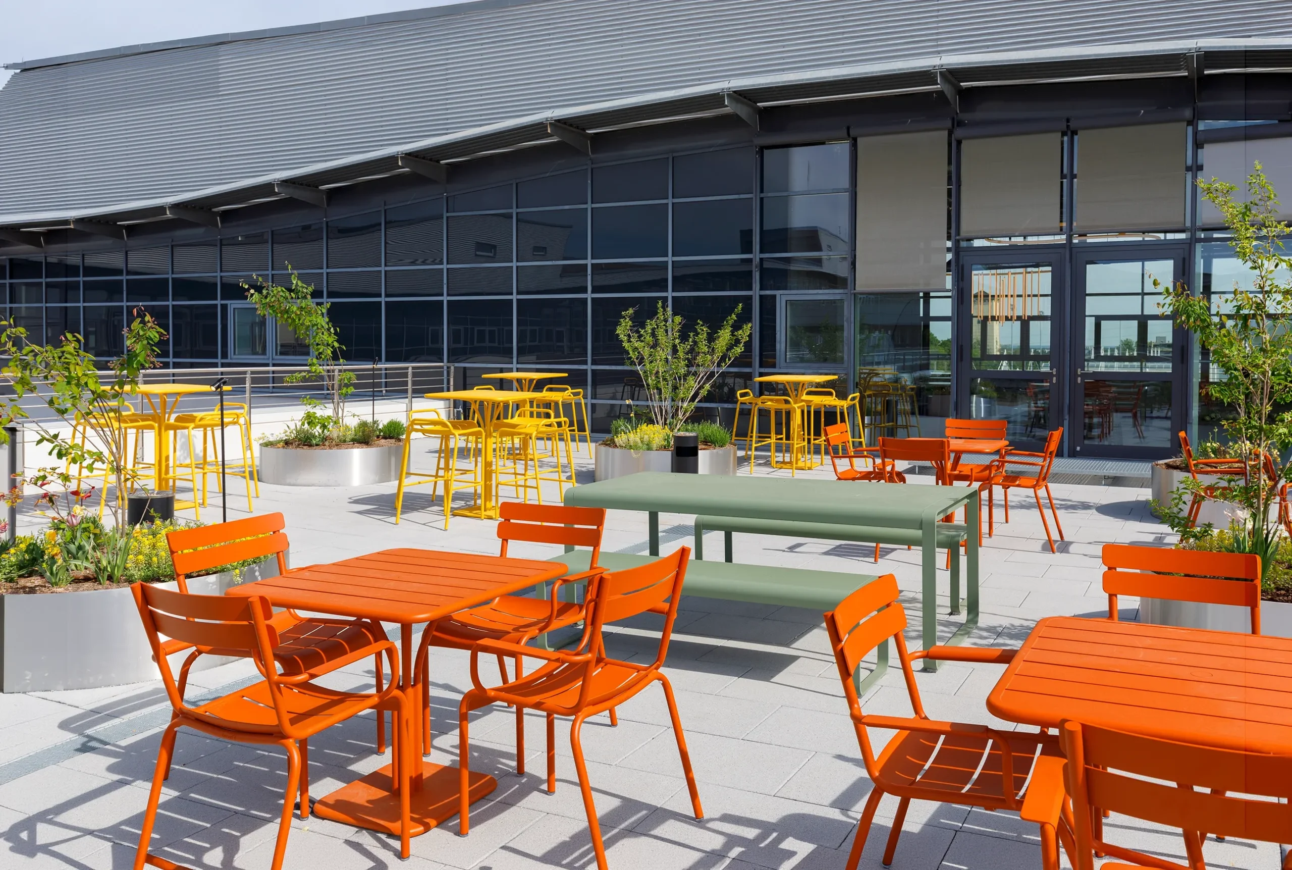 möblierte Dachterrasse LILO