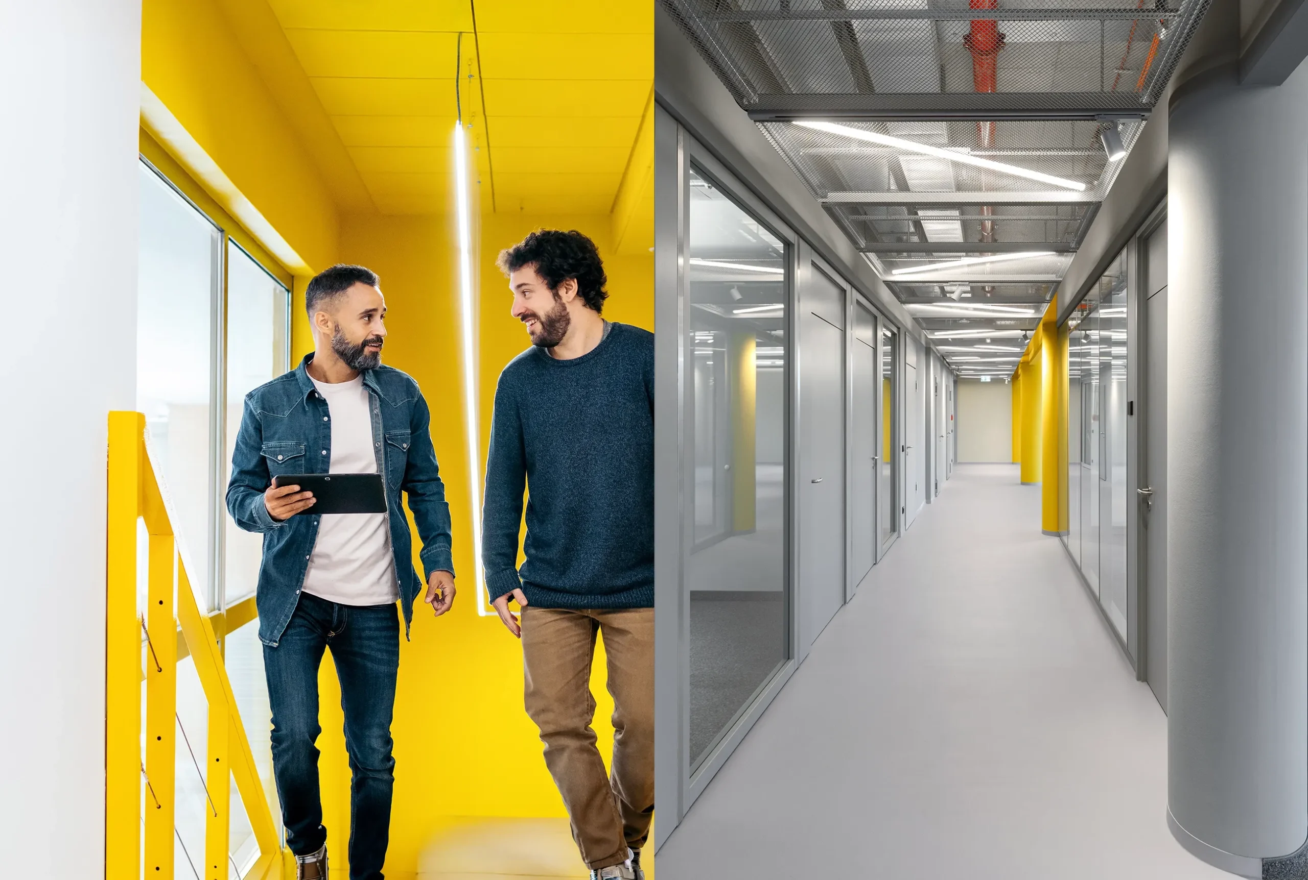 Wissensarbeiter im New Work Space München